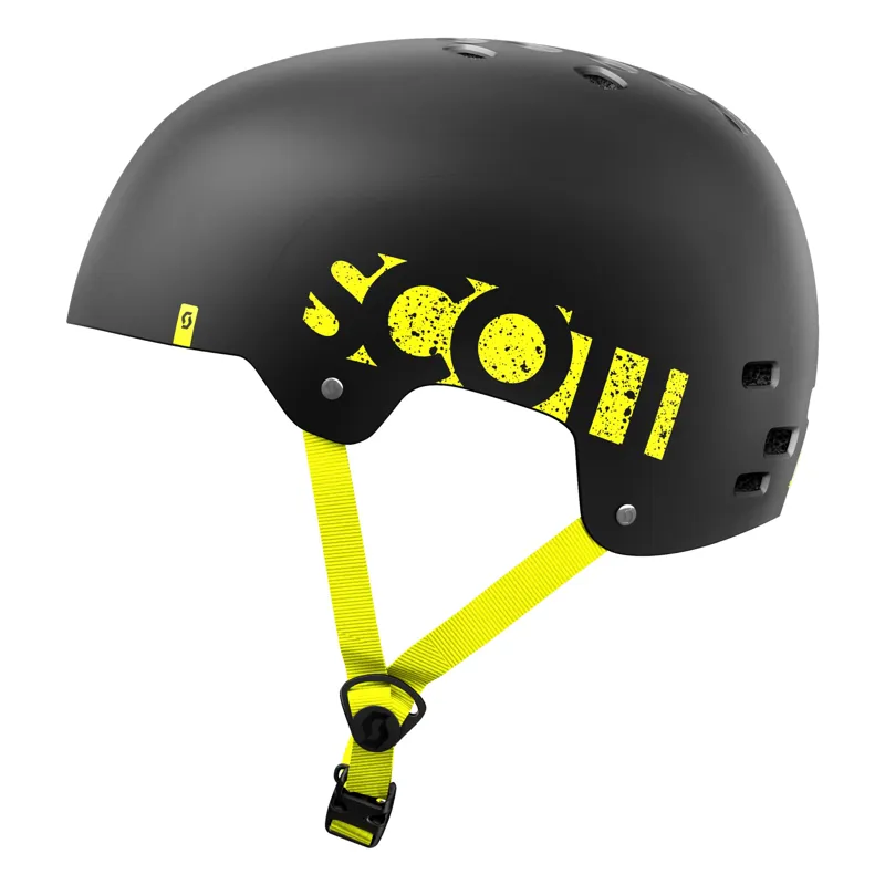 Scott Jibe CE BMX/Skate Helmet - Black/Yellow - Image 3