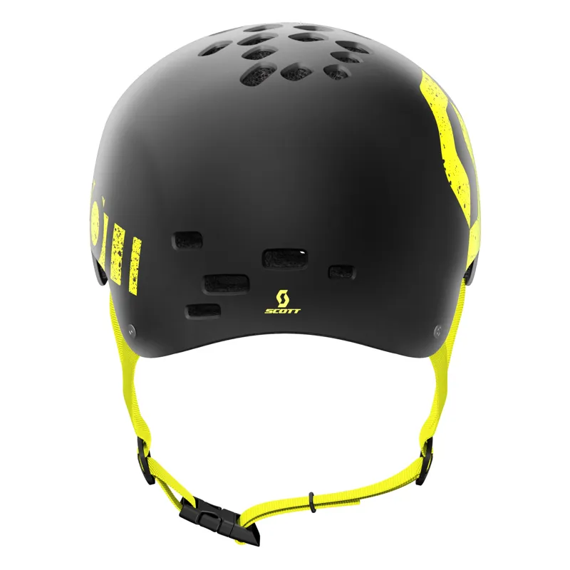 Scott Jibe CE BMX/Skate Helmet - Black/Yellow - Image 2