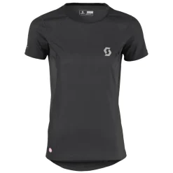 Scott Underwear Womens Short Sleeve Base Layer - Black