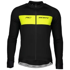 Scott RC Warm Men's Long Sleeve Jersey - Black