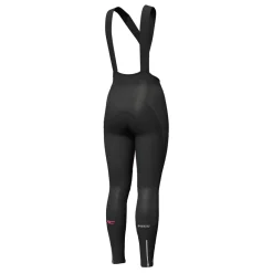 Scott RC Warm WB +++ Womens Bib Tights - Black/Azalea Pink