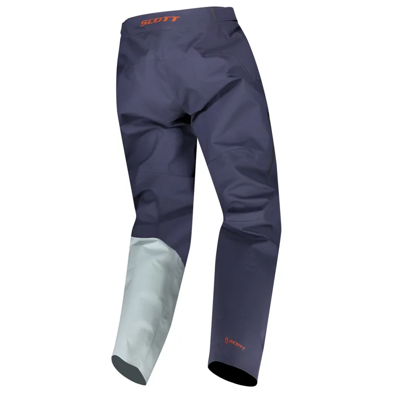 Scott Trail Storm WP Womens Trousers - Blue Nights/Cloud Blue - Image 2