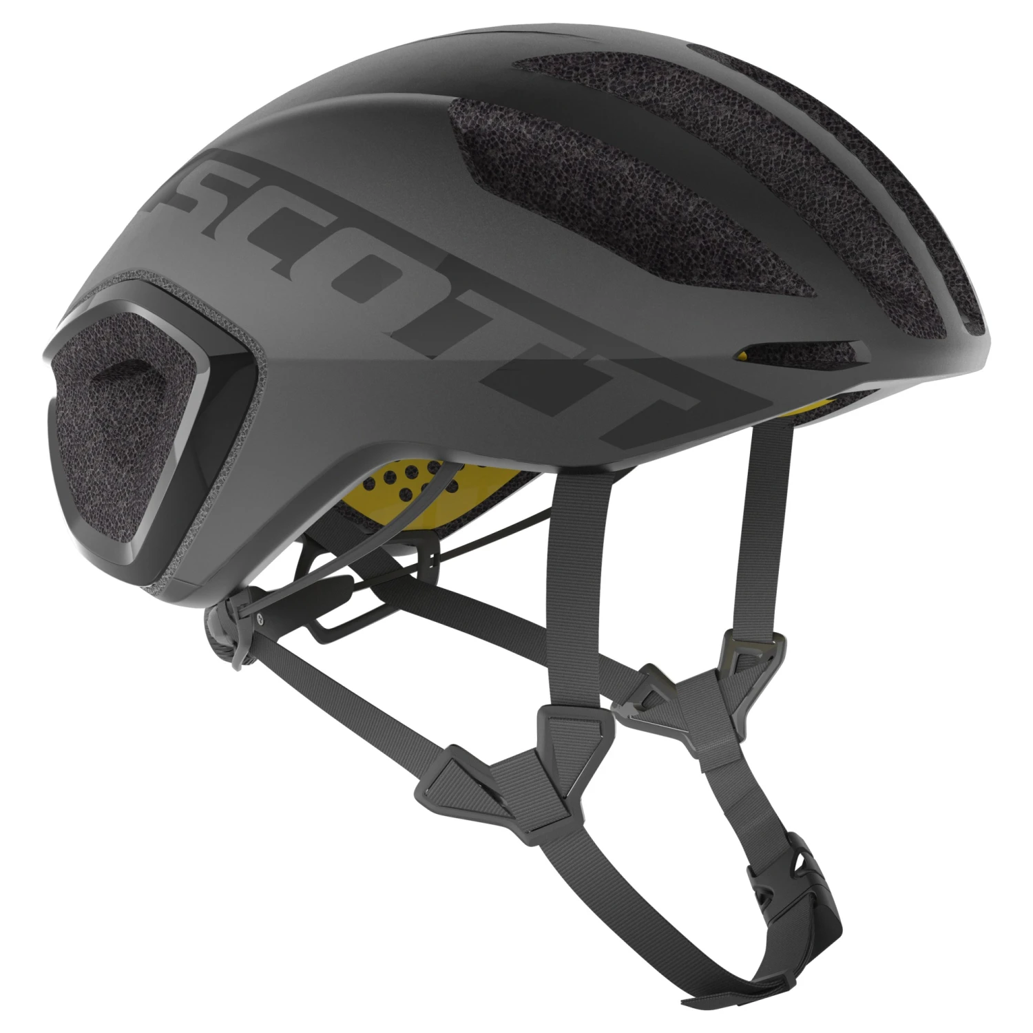 Scott Cadence Plus CE Road Helmet - Radium Yellow/Dark Grey - Image 7