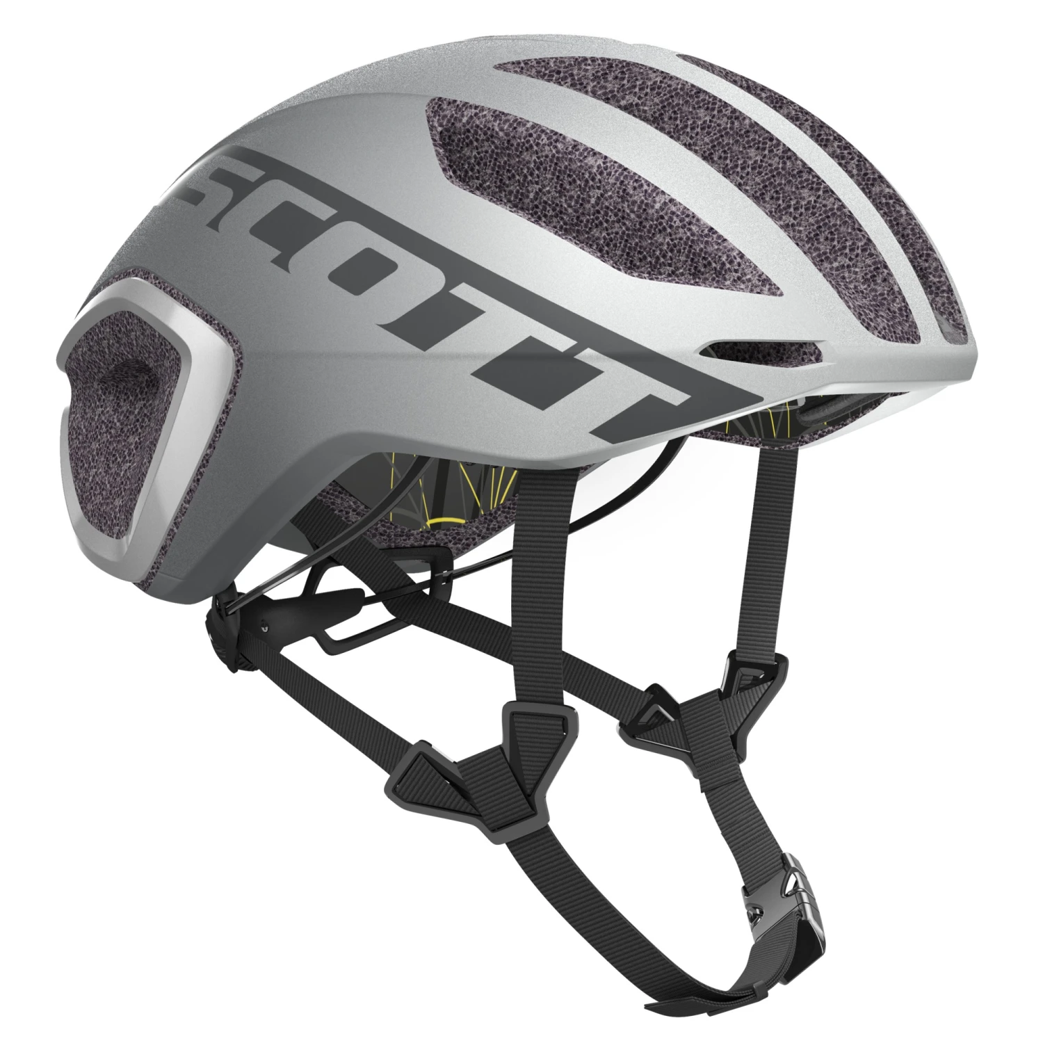 Scott Cadence Plus CE Road Helmet - Radium Yellow/Dark Grey - Image 4