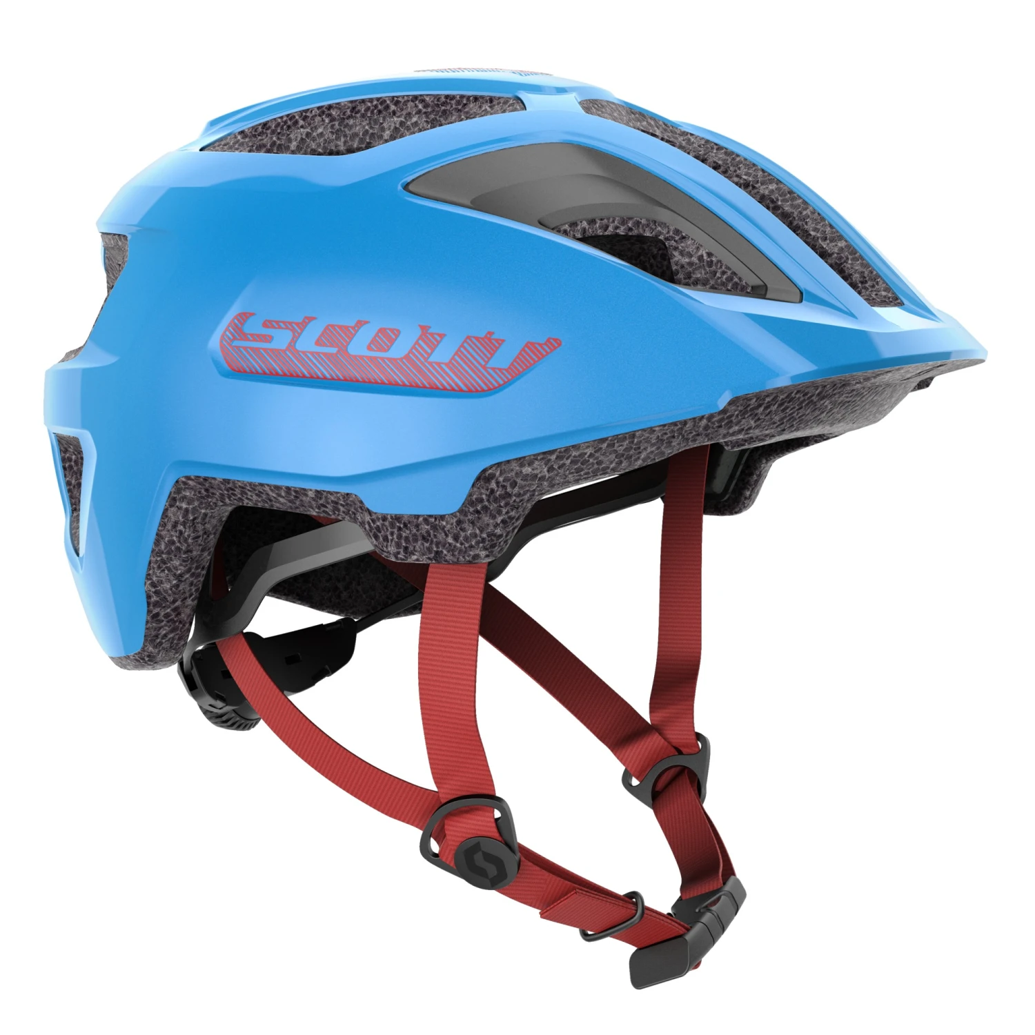 Scott Spunto Junior Helmet - 50-56cm - Grey/Red RC - Image 6