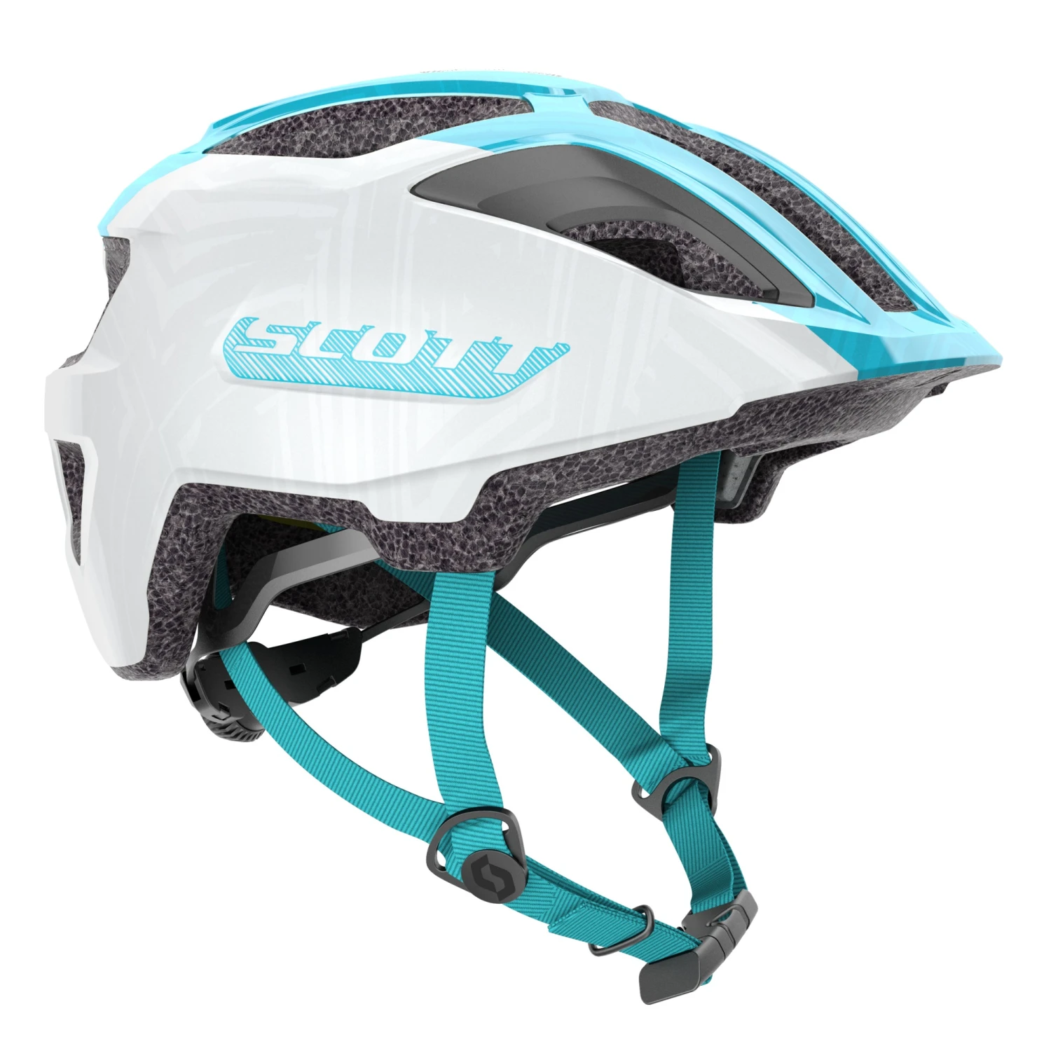 Scott Spunto Junior Helmet - 50-56cm - Grey/Red RC - Image 3