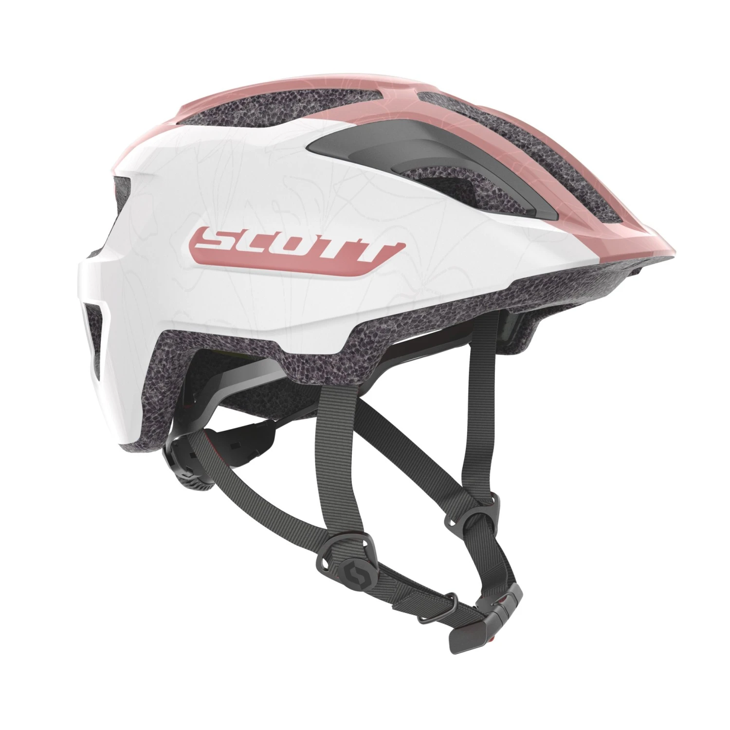 Scott Spunto Junior Helmet - 50-56cm - Grey/Red RC - Image 8