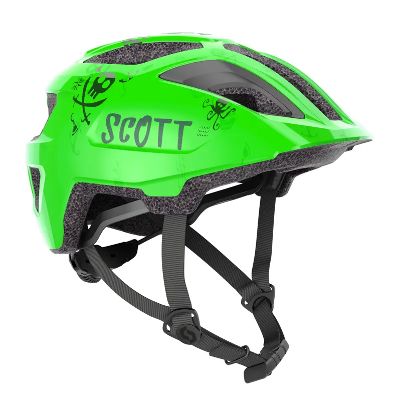 Scott Spunto Kids Helmet - 46-52cm - Fire Orange - Image 4