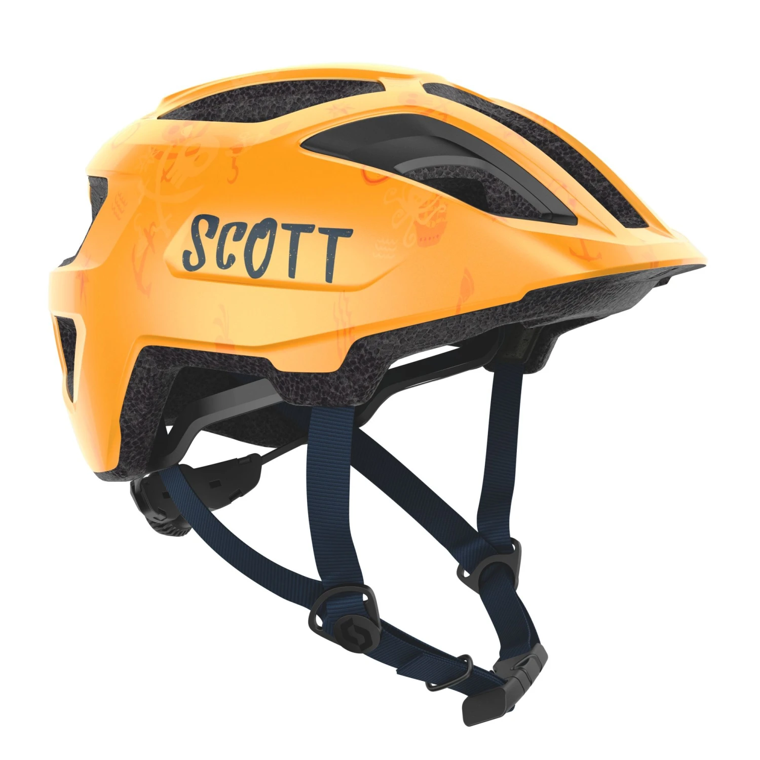Scott Spunto Kids Helmet - 46-52cm - Fluo Green - Image 9