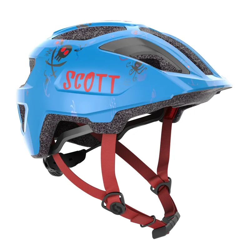 Scott Spunto Kids Helmet - 46-52cm - Fire Orange - Image 9