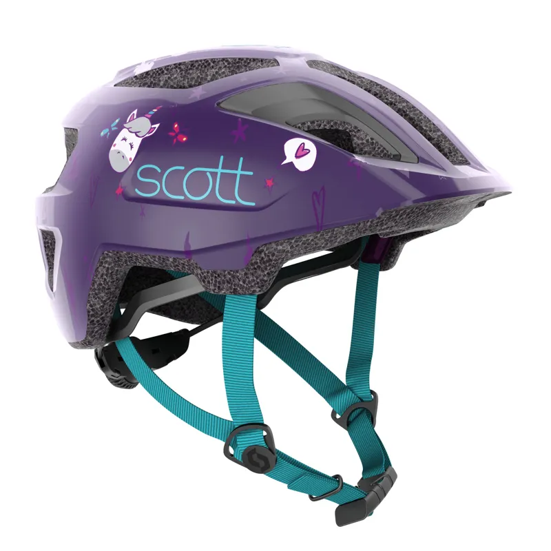 Scott Spunto Kids Helmet - 46-52cm - Fire Orange - Image 2