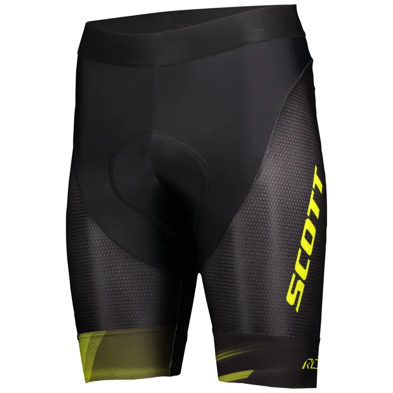 Scott RC Pro +++ Lycra Shorts - Black/Sulphur Yellow - Image 3
