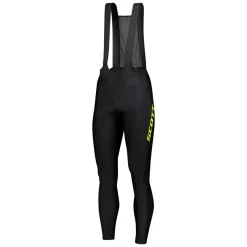 Scott RC Pro Bib Tights Without Pad - Black/Sulphur Yellow