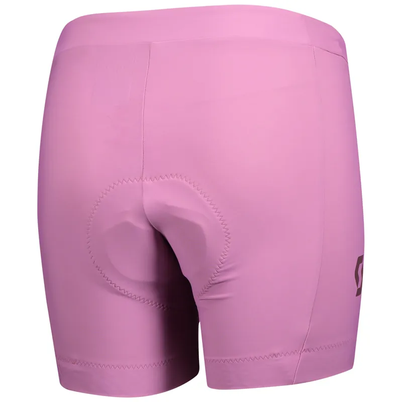Scott Endurance 20 ++ Womens Lycra Shorts - Cassis Pink/Maroon Red - Image 3