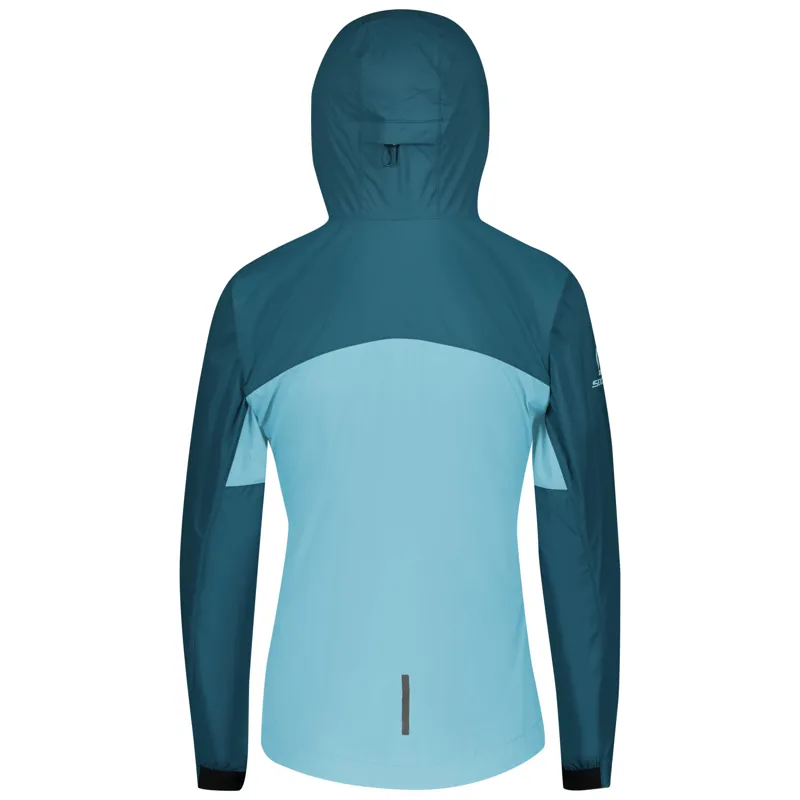 Scott Trail MTN WB Hood Womens Jacket - Lunar Blue/Stream Blue - Image 5