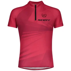 Scott RC Pro Short Sleeve Junior Jersey - Lollipop Pink/Black