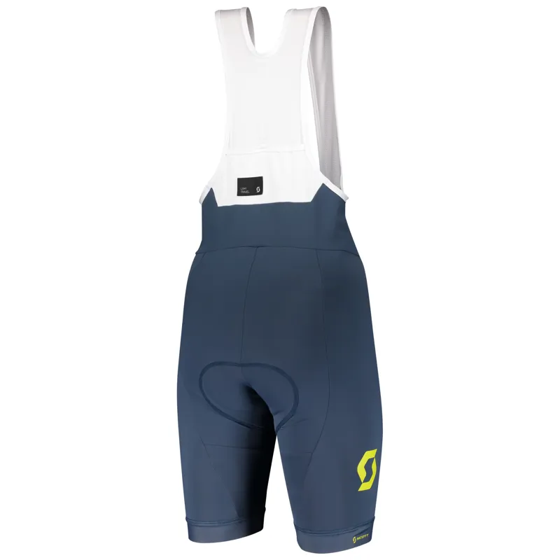 Scott Endurance +++ Bibshorts - Nightfall Blue/Yellow