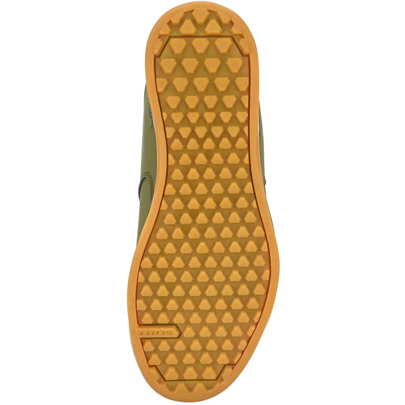 Scott Sport Volt Men's Flat MTB Shoes - Green Moss/Black - Image 2