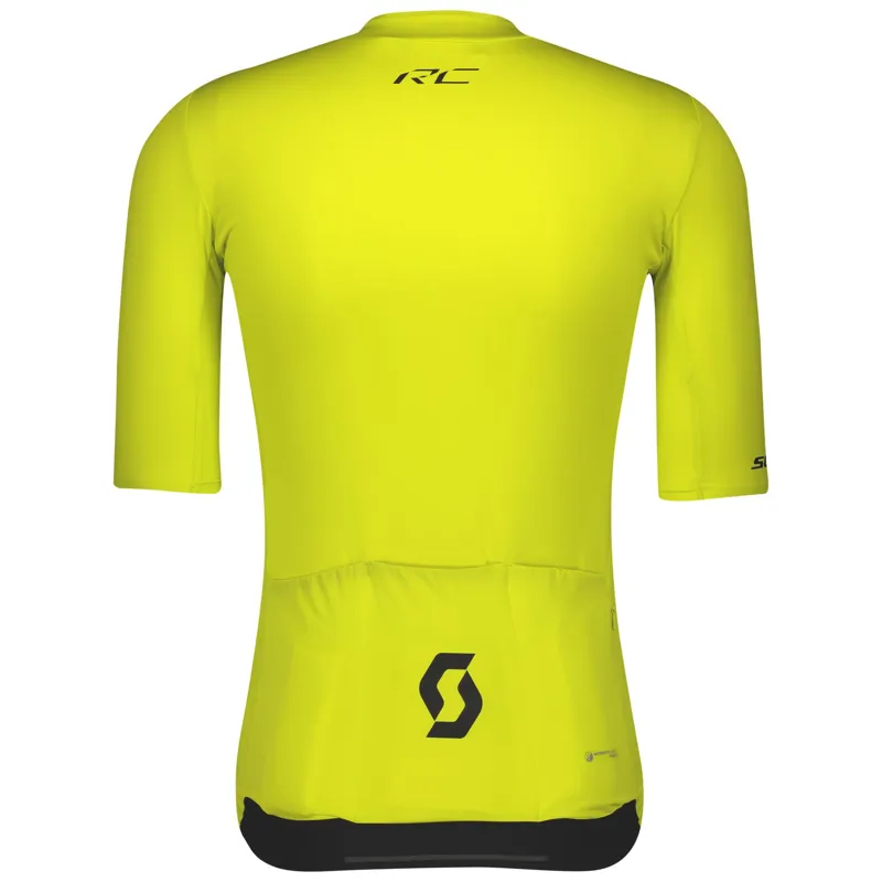 Scott RC Premium Men's Short Sleeve Jersey - Sulphur Yellow/Black - Image 2