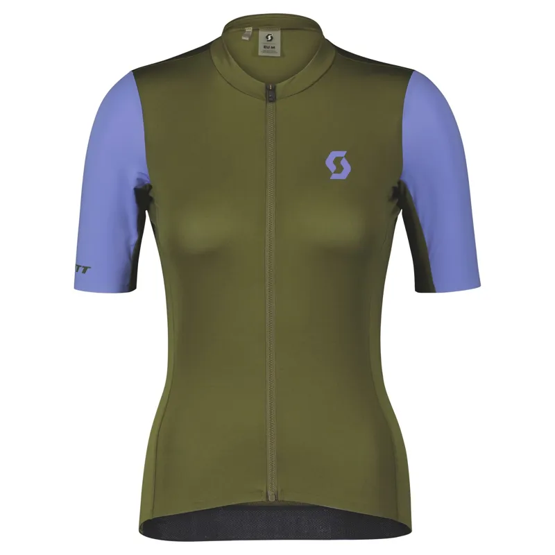 Scott RC Premium Women's Short Sleeve Jersey - Fir Green/Dream Blue Eu - Image 2