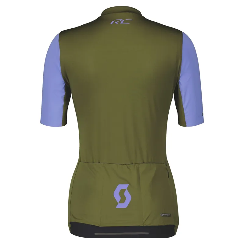 Scott RC Premium Women's Short Sleeve Jersey - Fir Green/Dream Blue Eu - Image 3