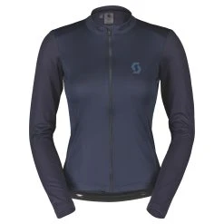 Scott Endurance 10 Women's Long Sleeve Jersey - Moon Blue/Dream Blue