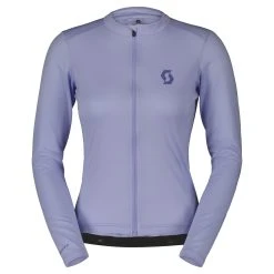 Scott Endurance 10 Women's Long Sleeve Jersey - Dark Blue/Metal Blue