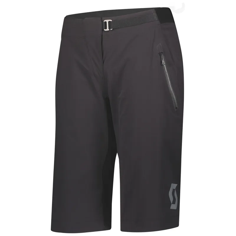 Scott Trail Vertic With Pad Women's Baggy Shorts - Black - Image 3