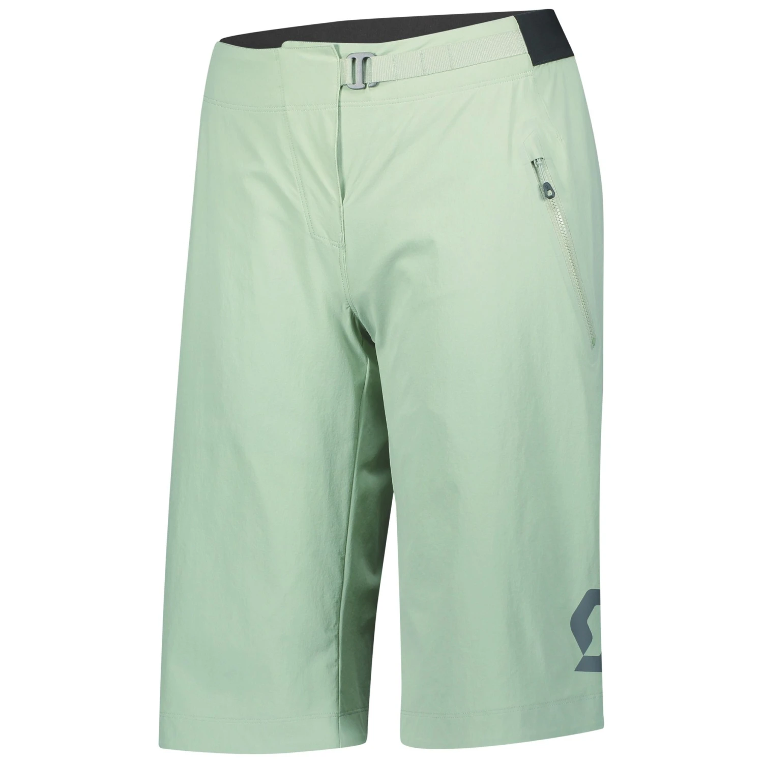 Scott Trail Vertic With Pad Women's Baggy Shorts - Mud Green