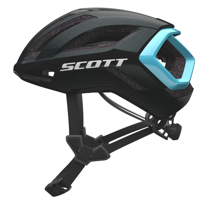 Scott Centric Plus CE Mips Helmet - Black/Light Blue - Image 14