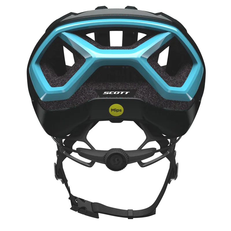 Scott Centric Plus CE Mips Helmet - Black/Light Blue - Image 4
