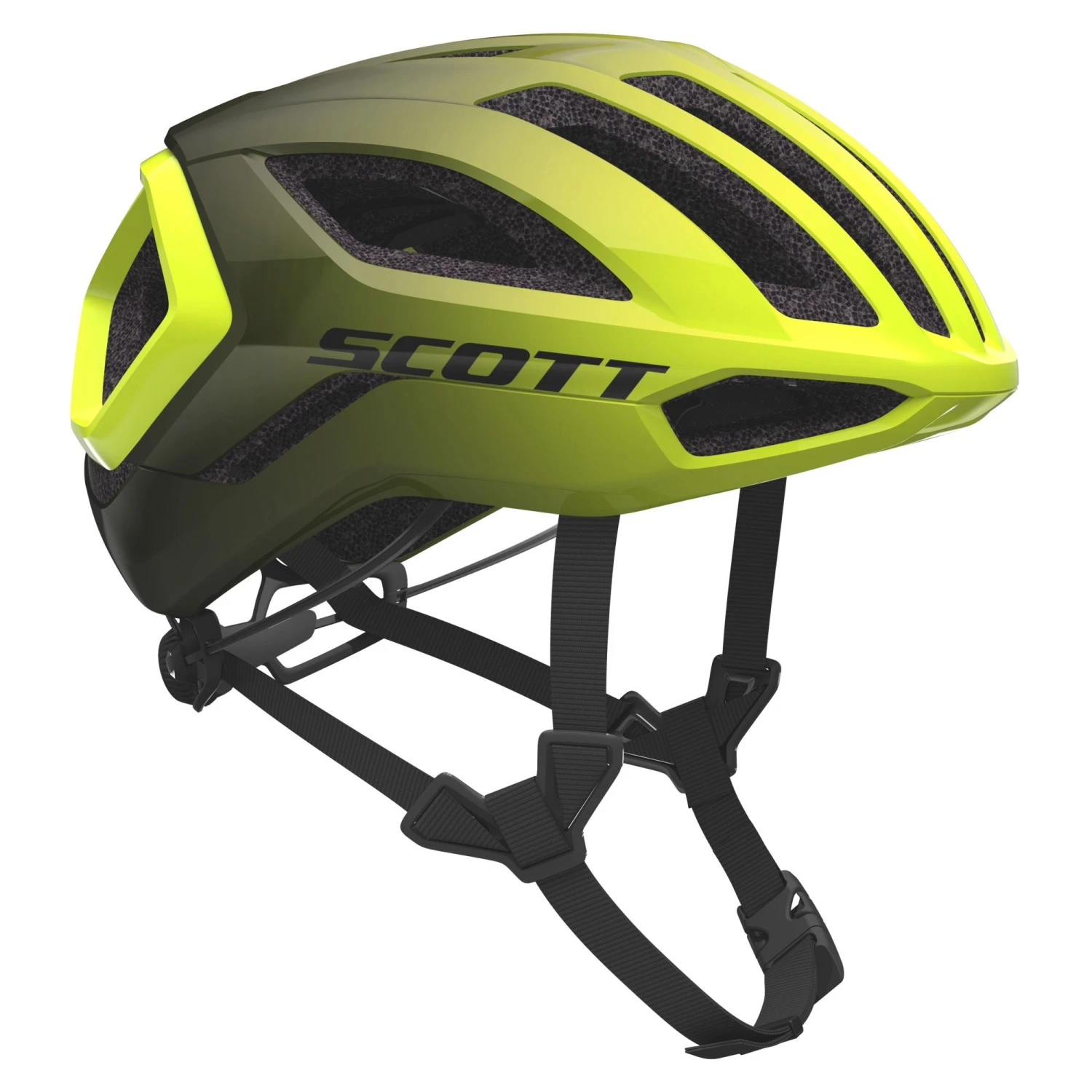 Scott Centric Plus CE Mips Helmet - Prism Green/Radium Yellow - Image 5
