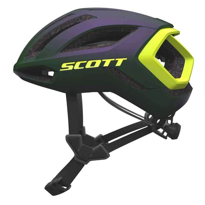 Scott Centric Plus CE Mips Helmet - Prism Green/Radium Yellow - Image 10