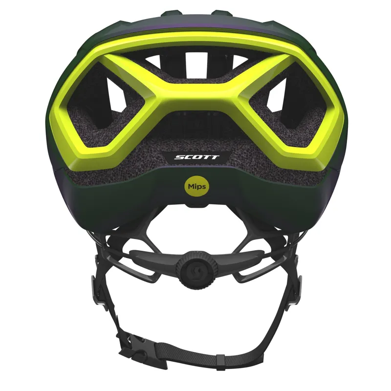 Scott Centric Plus CE Mips Helmet - Prism Green/Radium Yellow - Image 6