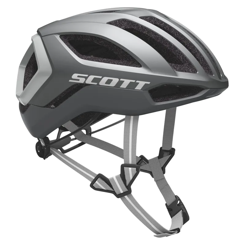 Scott Centric Plus CE Mips Helmet - Dark Silver/Reflective Grey - Image 6