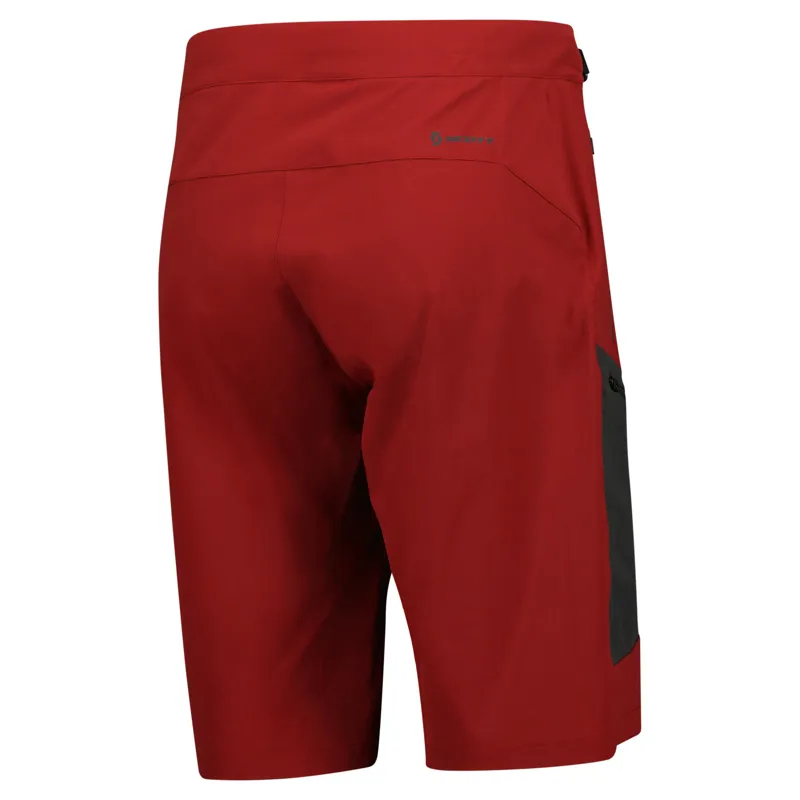 Scott Explorair Light Men's Baggy Shorts - Tuscan Red/Dark Grey - Image 3