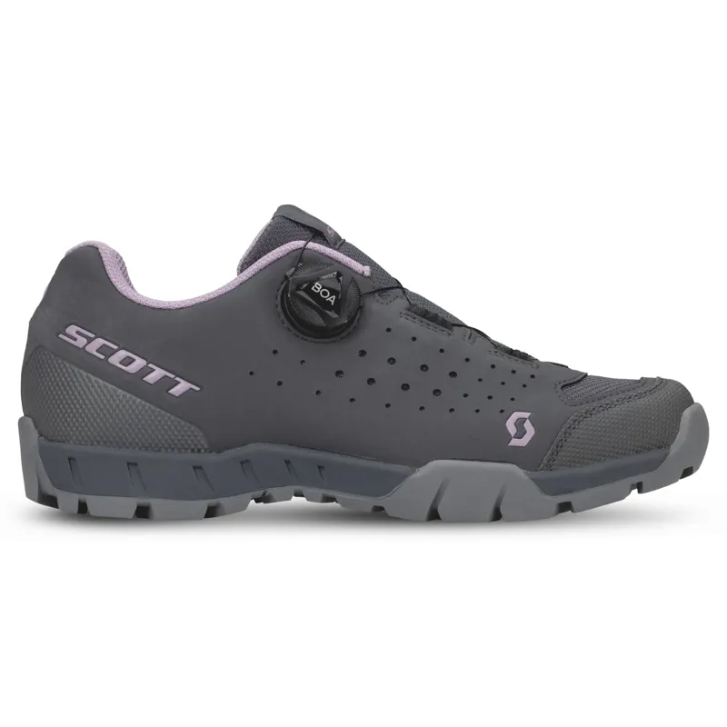 Scott Sport Trail Evo BOA Women's MTB Shoes - Dark Grey/Light Pink - Image 3