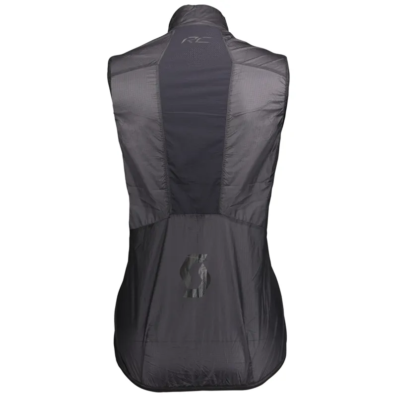 Scott RC Weather Ultralight Windbreaker Women's Vest - Black - Image 2