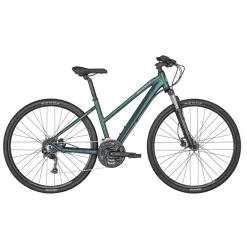 Scott Sub Cross 40 Women's Hybrid Bike 2024 In Green