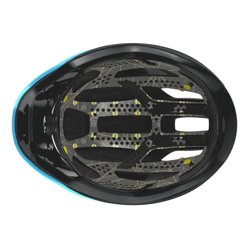 Scott Cadence Plus MIPS Road Helmet - Black/Light Blue - Image 5