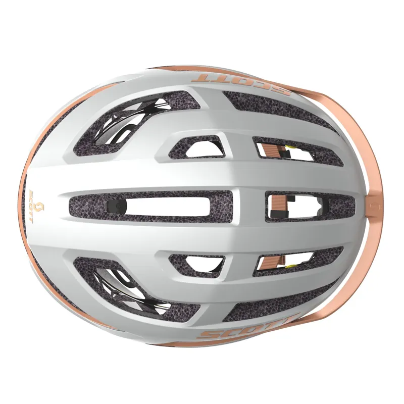 Scott Arx Plus MIPS MTB Helmet - White/Rose Beige - Image 14
