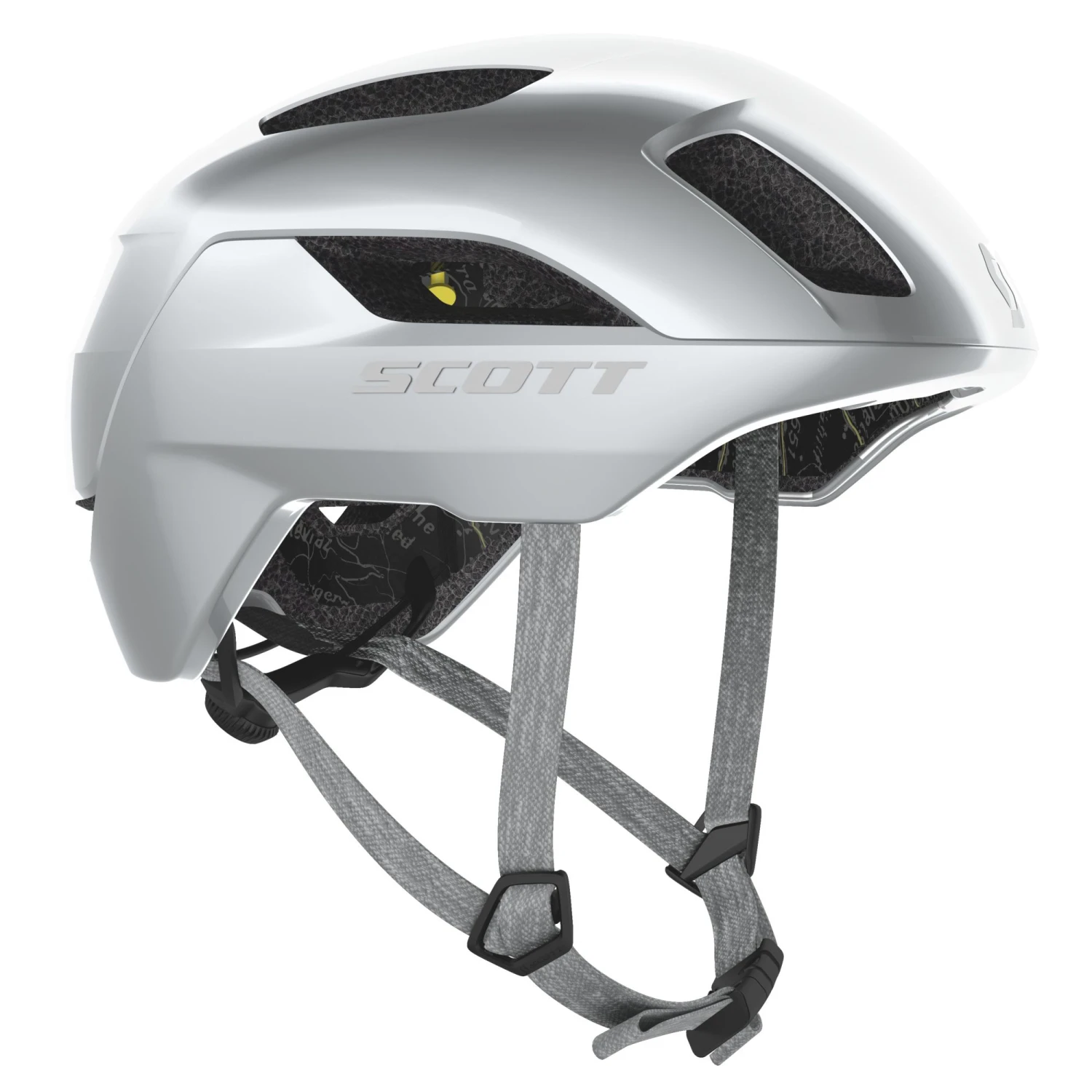 Scott La Mokka Plus MIPS Urban Helmet - Radium Yellow - Image 7
