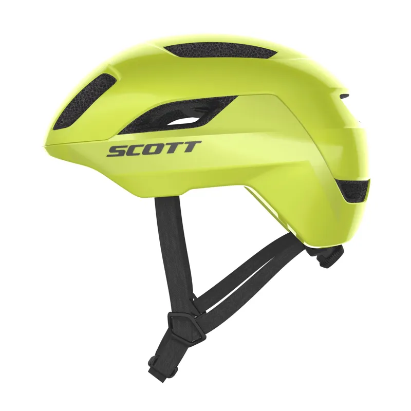 Scott La Mokka Plus MIPS Urban Helmet - Radium Yellow - Image 3