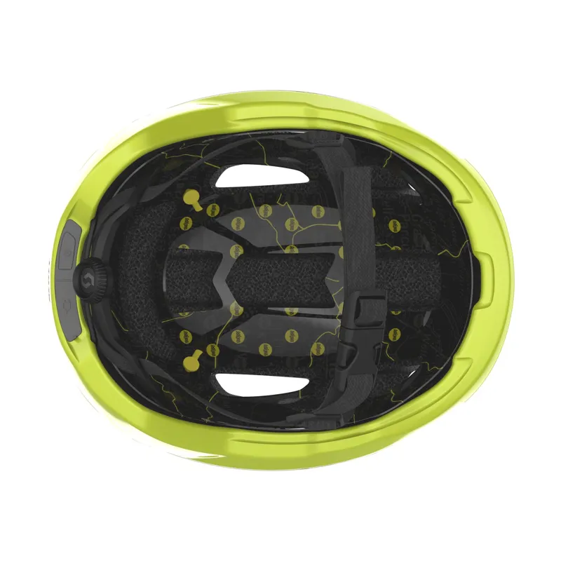 Scott La Mokka Plus MIPS Urban Helmet - Radium Yellow - Image 4