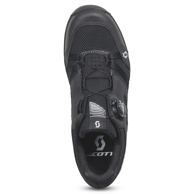 Scott Sport Crus-R BOA Men's Flat MTB Shoes - Black/Silver - Image 6