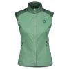 Scott Explorair Light Windbreaker Women's Vest - Glade Green/Smoked Green