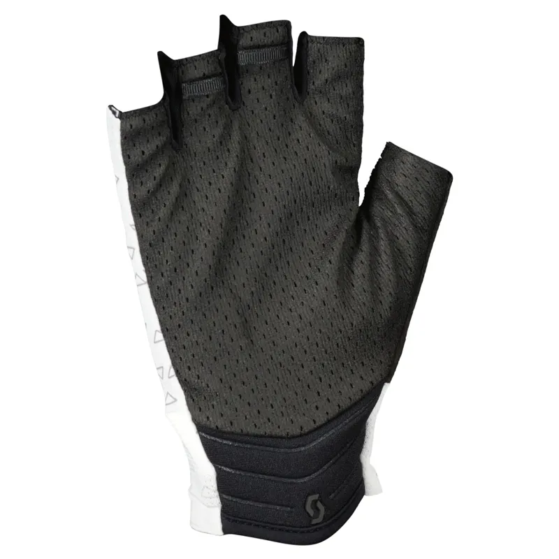 Scott RC Pro Short Finger Gloves - White/Black - Image 2