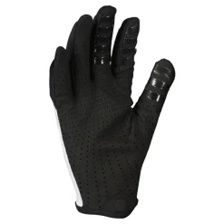 Scott Traction Tuned Long Finger Gloves - White/Black
