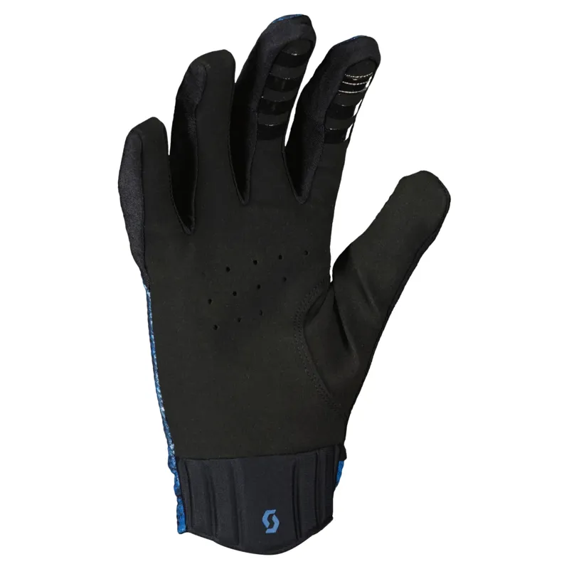 Scott Ridance Long Finger Gloves - Midnight Blue/Storm Blue - Image 3
