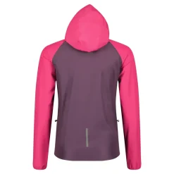 Scott Waterproof Junior Jacket - Dark Purple/Carmine Pink